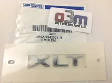 2011-2019 Ford Explorer 2015-2017 Expediton Rear lift gate Chrome XLT Emblem OEM