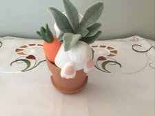 Bath and Body Works Easter Bunny Wallflower Plug In Diffuser  Succulent in Pot