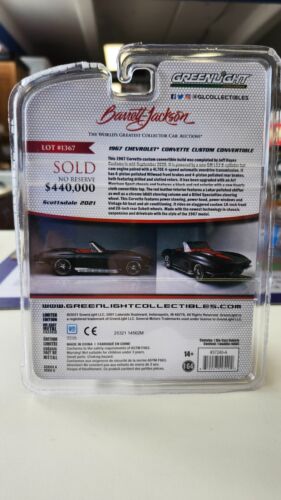 Chevrolet Corvette 1967 convertible Greenlight 50 aniversario Barrett Jackson S8 - Imagen 3 de 3