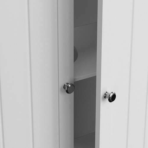 Bathroom Wall Mounted Kitchen Cupboard 2 Door Storage