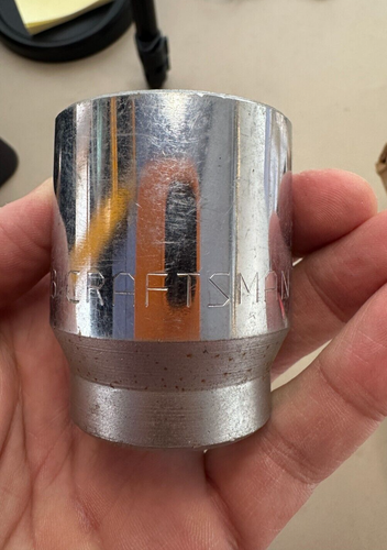 Craftsman V Series 1-7/16" Sae 3/4" Drive 12 PT Socket Made in USA See Pics!
