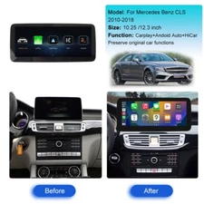 10.25 12.3" Android Auto For Mercedes Benz CLS 2010-2018 Car Radio Multimedia Pl