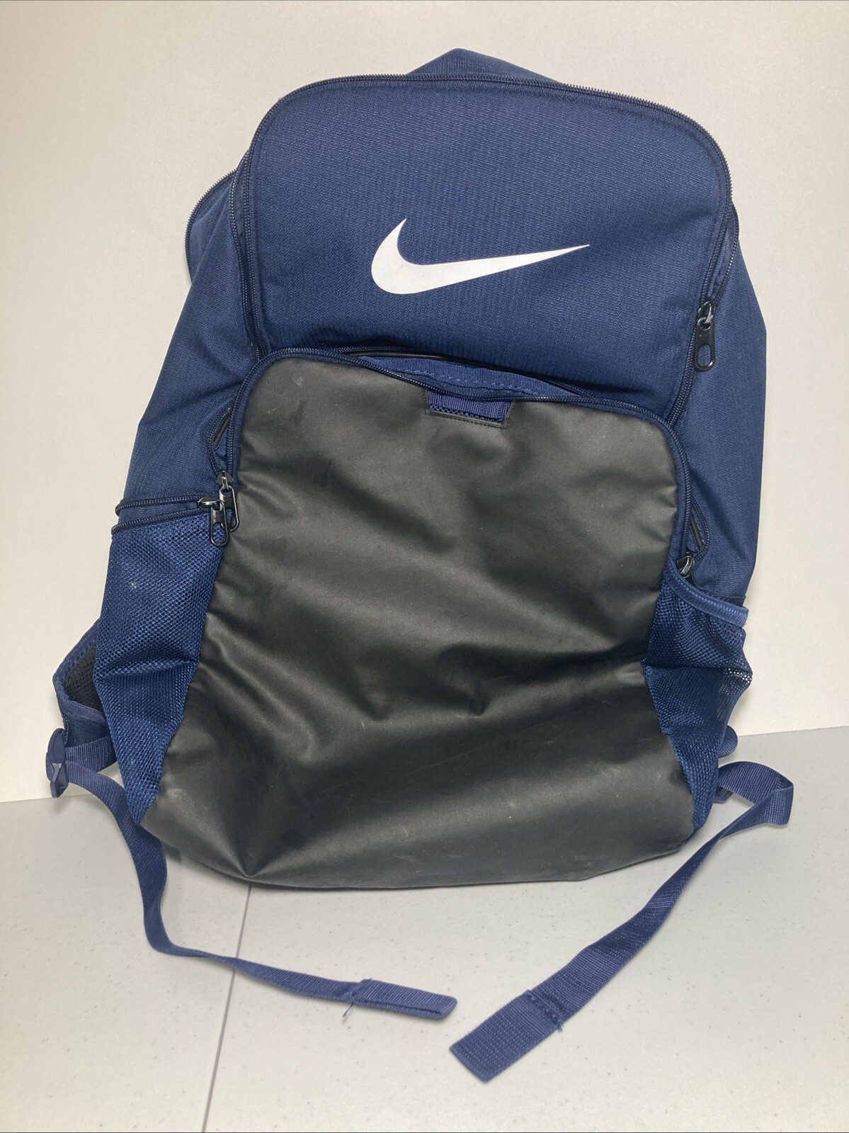 Nike Brasilia XL Team Sports Backpack Navy Blue And Black