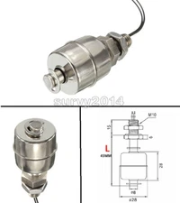 MINI Indicator Vertical Water Level Sensor Stainless Steel 45mm Float Switch