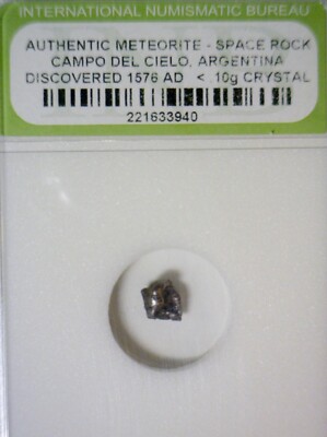 1576 METEORITE Slabbed Campo Del Cielo Meteor Space Rock LOT #10   NR