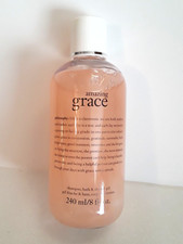 Philosophy Amazing Grace 3in1 Shampoo Bubble Bath Shower Gel 8oz SEALED