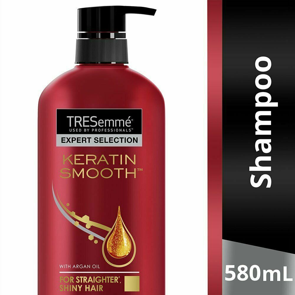 TRESemme Keratin Smooth Shampoo Straightening Smoothening Frizz-free hair  -580ml | eBay