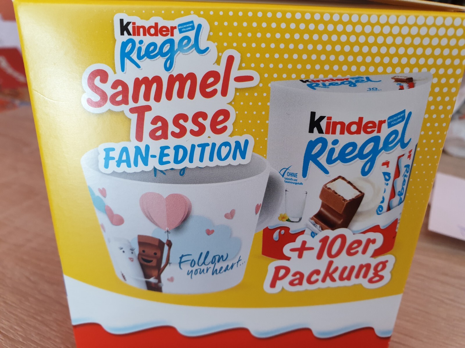 kinderriegel tasse