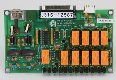 F 12587 APPLIED MATERIALS PCB ASSY, TC AMP/INTERLOCK 0100-35217 | eBay