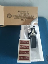 Revolver Brewing blood & honey Beer TAP HANDLE 7” short Gun Holster 45 TEXAS MIB