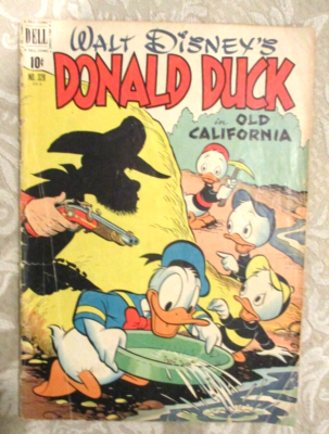 FOUR COLOR #328 - DONALD DUCK IN OLD CALIFORNIA(DD#2), 1951, G/VG
