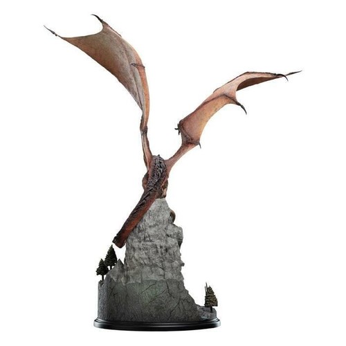 THE HOBBIT - Smaug the Fire-Drake Polystone Statue Weta - Foto 12 di 16