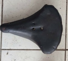selle caoutchouc dunlop pour vélo & BMA  années 1940 1950  longueur 26cm 