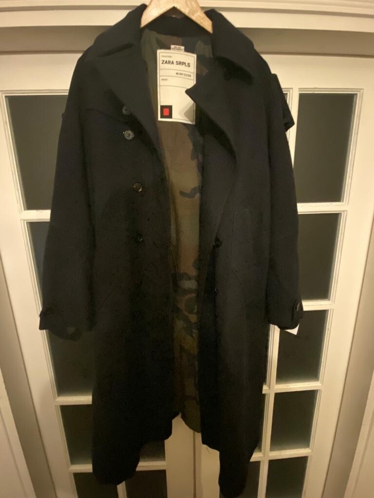 Military Jacket Zara Mens Navy Jacket Zara Man Napoleon Jacket