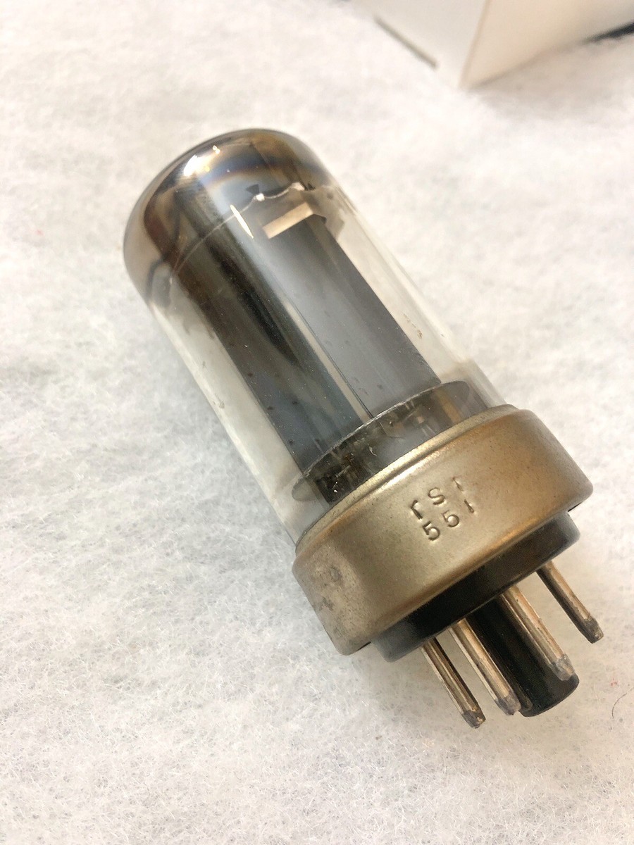 Philips Mullard GZ34 5AR4 1955 Metal Base Welded Plates Excel