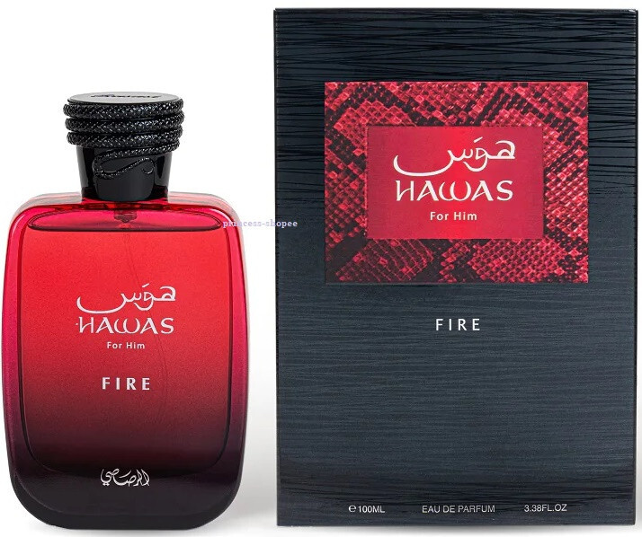 Hawas Fire for Him by Rasasi EDP Eau De Parfum Spray - 100 ML (NEW