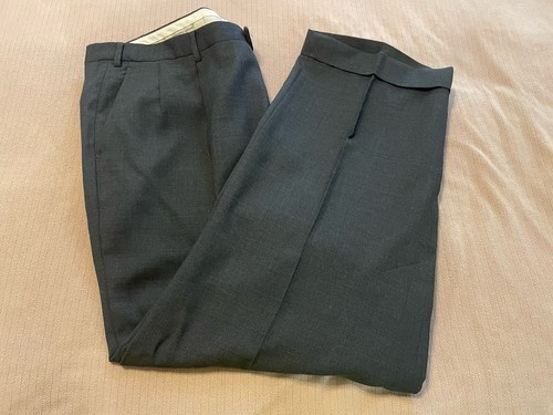 Pronto Uomo Italy Grigio 100% Lana Uomo Giacca Pantalone Tuta 47x29 Giacca 57 - Foto 15 di 16