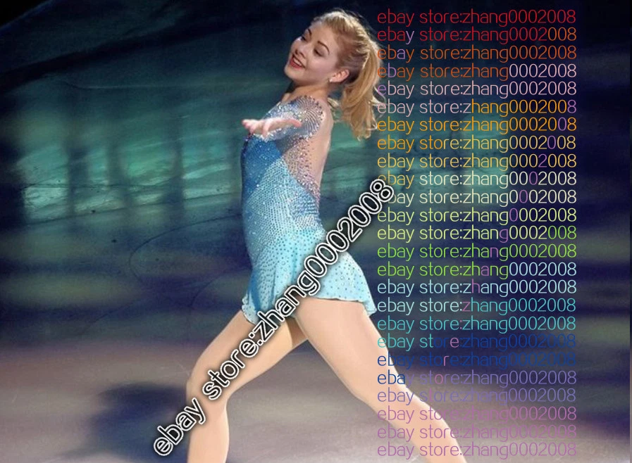 Turquoise figure best sale skating dress