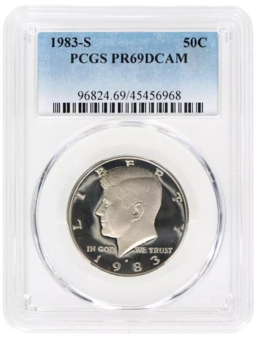 1983 OLYMPIC DOLLAR .900 FINE SILVER PROOF CONDITION IN ORIGINAL
