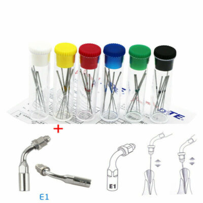 Dental Root Canal Cleaning File 15-40 Ultrasonic  NITI U-FILE Endo Tip E1 E2 Fit