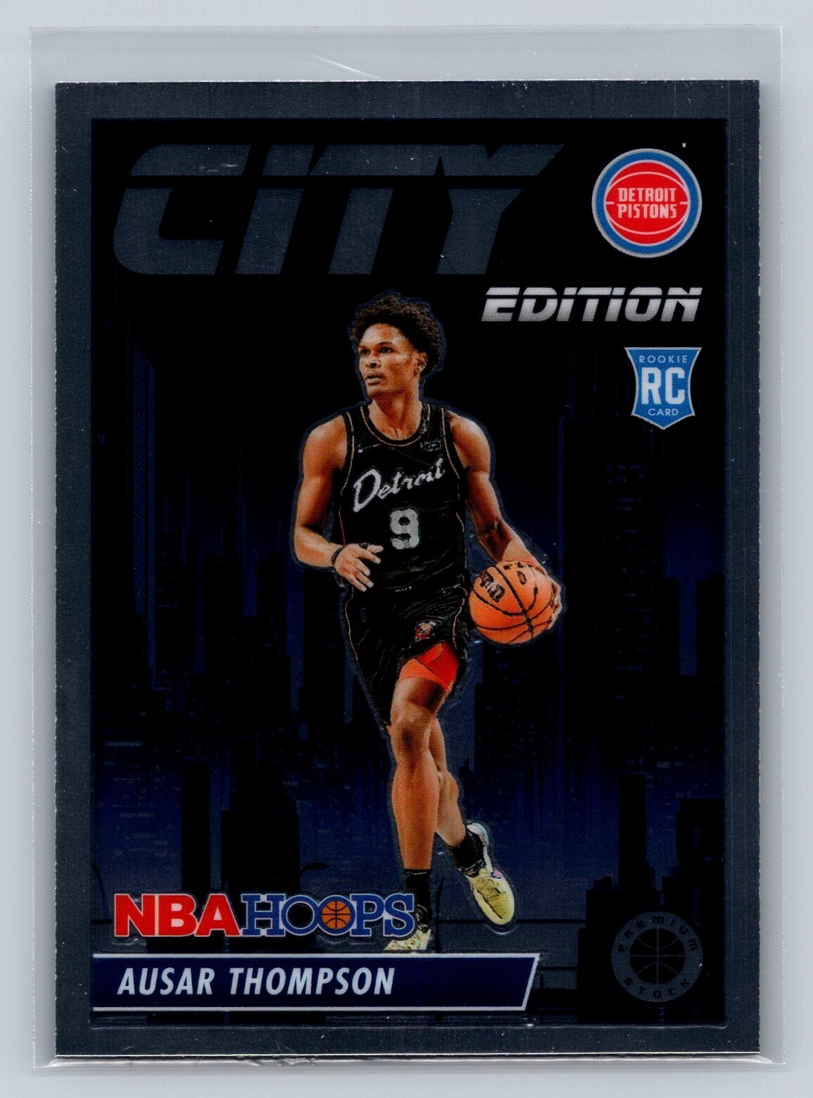 Ausar Thompson 2023-24 Panini NBA Hoops Premium Stock City Edition #11