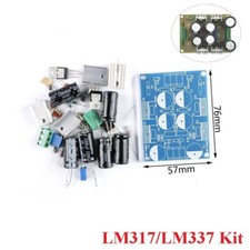 LM317 LM337 Filtering Power Supply Module DIY Kits AC/DC Voltage Regulator