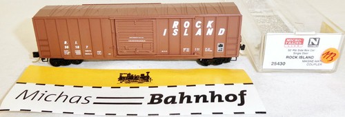 R.I. 36187 50' Rib Box Car Single Door Micro Trains Line 25430 N 1:160 J113 å | Zustand: Gebraucht