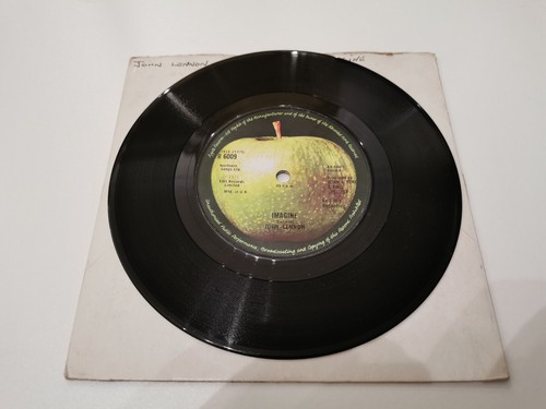 john lennon imagine 7" vinyl record very good condition