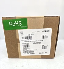 Simplex 4009-9814 IDNAC Repeater Class A Adapter  FAST FREE SHIPPING c