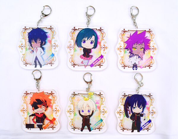 NEW D.Gray-man HALLOW Chibi Key Holder J-WORLD TOKYO 6 Types