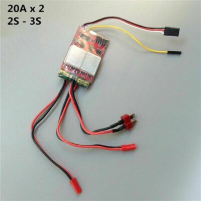 Regolatore Elettronico 20A ESC Spazzolato + Motore Alta Velocità Per Auto RC