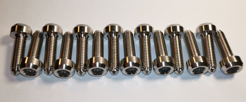 M7 x 24mm bolt Titanium Gr5 TC4 8mm spline socket forged head BBS split rim - Picture 13 of 20