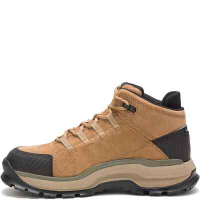 Caterpillar Men's Utilize WP Alloy Toe Work Boots P91056 Tan Sz 11.5, 12 WIDE