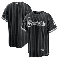 Chicago White Sox Nike Men's Black 2021 City Connect MLB Team Jersey