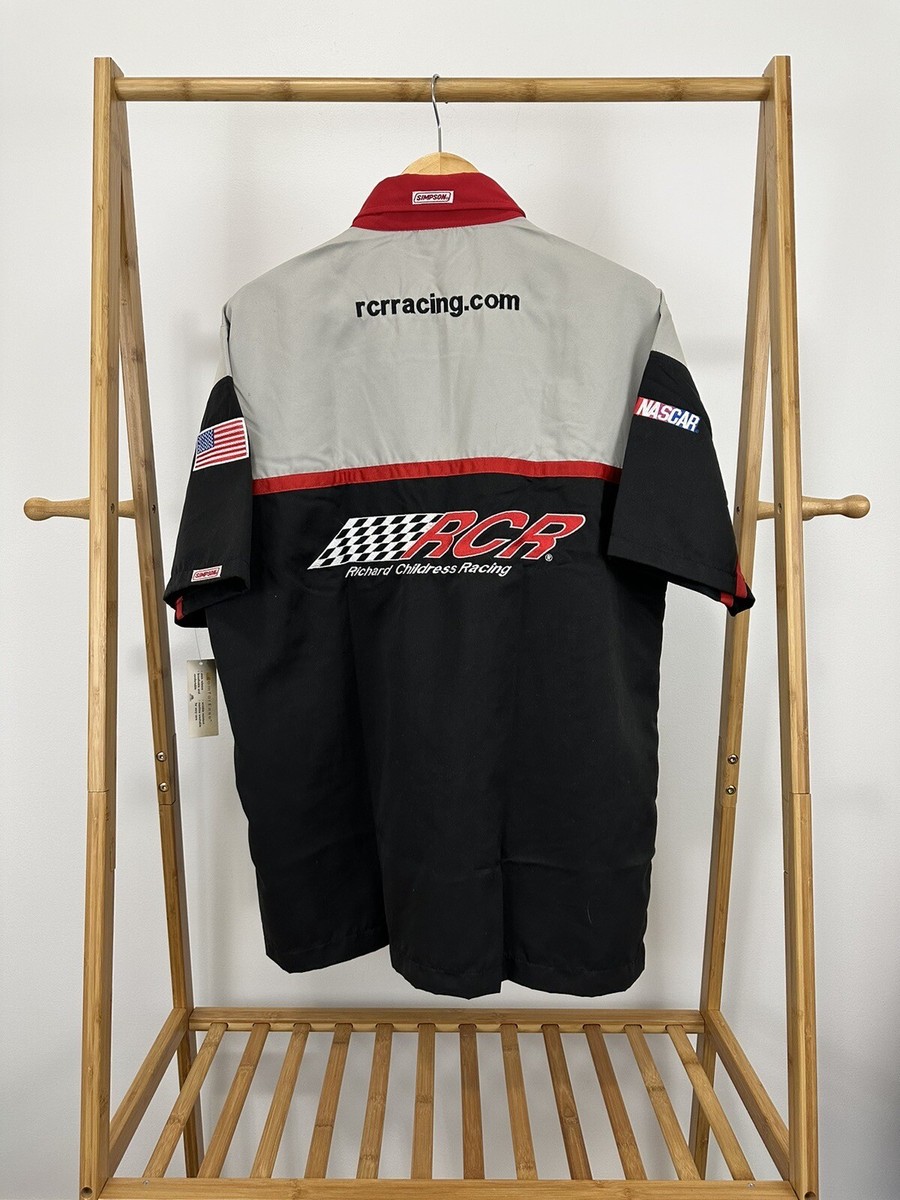 NWT VTG RCR Racing Nascar Pit Crew Team Issued Mechanic Shirt Size