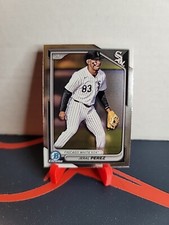 2024 Bowman Draft Chrome JERAL PEREZ BDC-154 White Sox