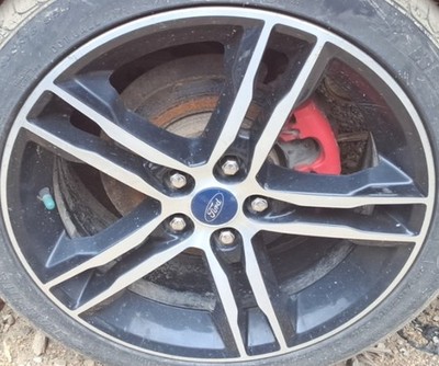 2018 Focus OE Wheel 18x8 10 Spoke 5 Split Spoke St Black Ford