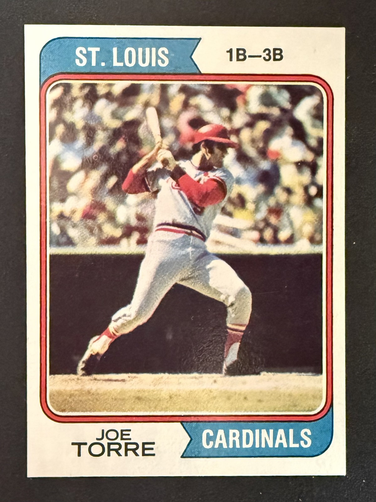 1974 Topps - Joe Torre #15🔥 Beautiful, Sharp Card!🔥NEAR MINT!!!