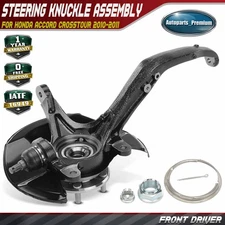 Front Left Steering Knuckle & Hub Bearing Assembly for Honda Accord Crosstour