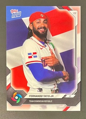 15%⚾(pick) World Baseball Classic WBC 2026 Topps Now Dominican