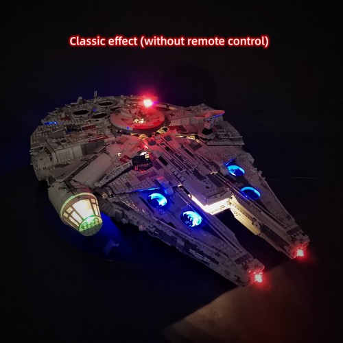 LED Light Kit for Millennium Falcon - Compatible with LEGO® 75192 Set (Remote) - Picture 10 of 11