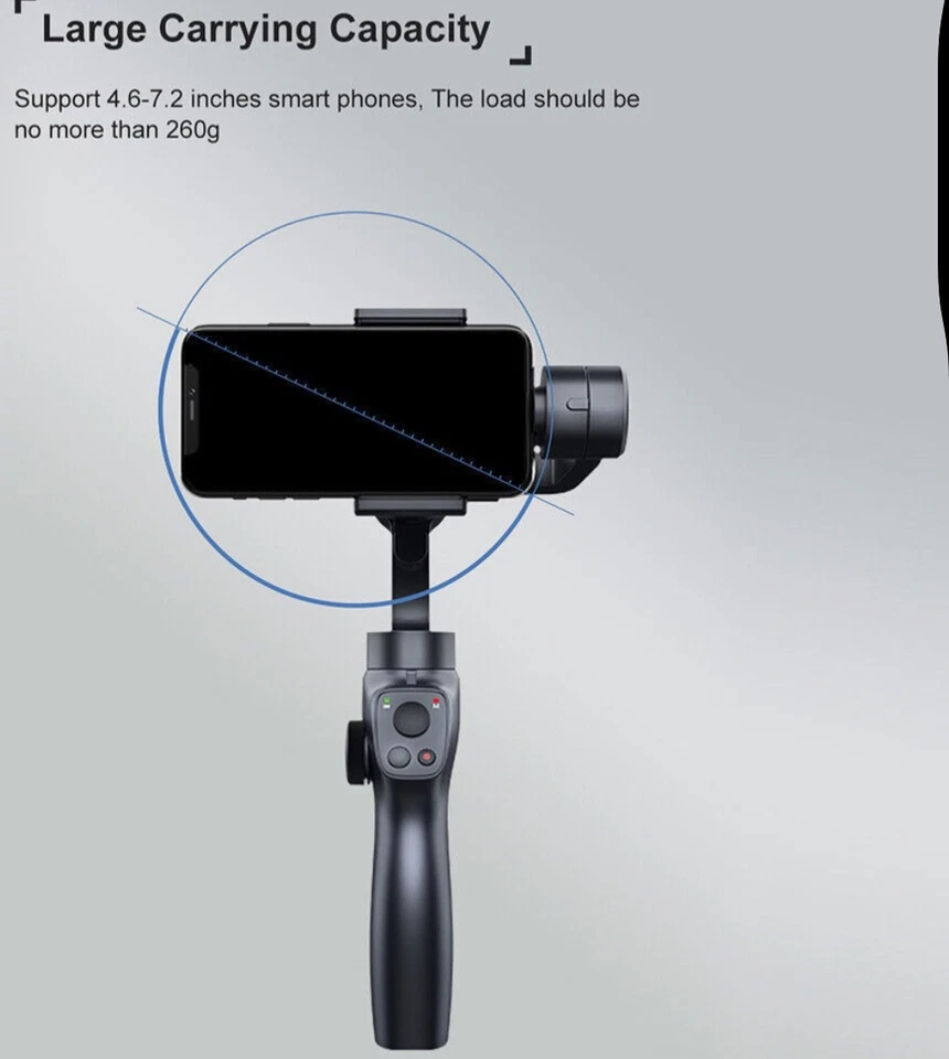 Funsnap Capture 2S 3-Axis hand Gimbal Stabilizer Focus Pull Zoom for Smartphone  - Image 2 of 3