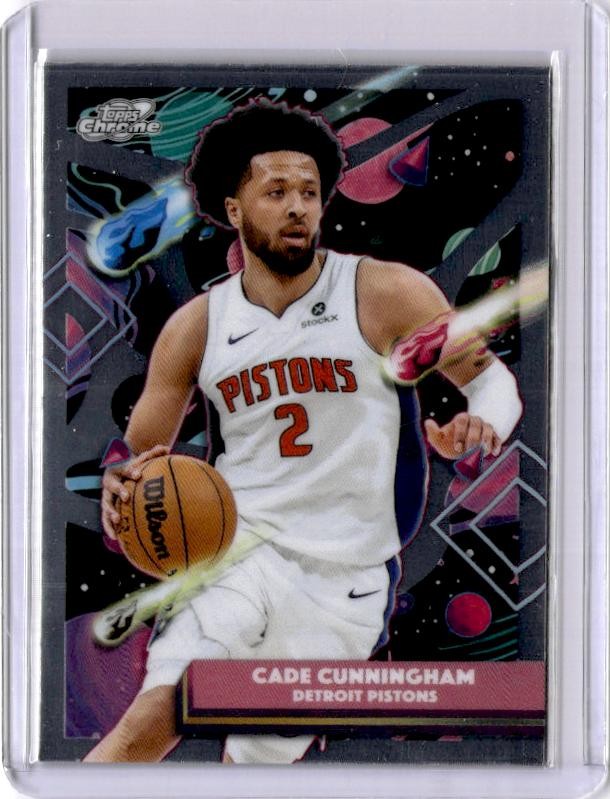 2025-26 Topps Chrome Cosmic #137 Cade Cunningham