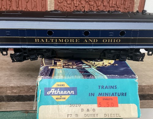 Locomotora ficticia Athearn 3020 Baltimore y Ohio F7B escala HO | Zustand: Used
