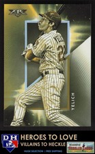 2019 Topps Fire En Fuego Gold Minted Christian Yelich #EF-10 Milwaukee Brewers