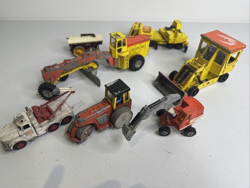 Druckguss Straßenbaufahrzeuge Job - Dinky Road Grader, Shovel Dozer & mehr