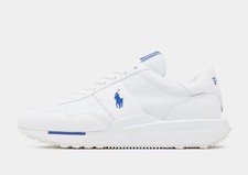 Polo Ralph Lauren Train 89 White/Blue Trainers-UK 7 Sneakers-Genuine-RRP £145