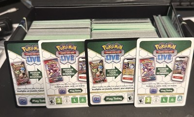 Pokemon TCG Online Code Cards - Unused -  **Codes Messaged Digitally - Fast**