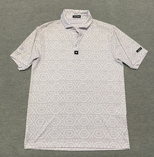 Bad Birdie Golf Polo Shirt Medium Golf Performance Stretch CAIRO NIGHTS Purple