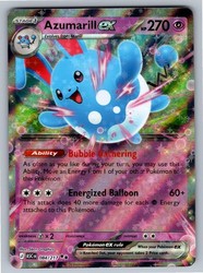 Azumarill ex 084/217 Double Rare Ascended Heroes